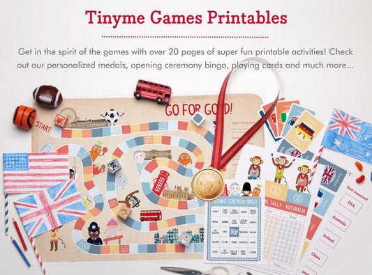 Printable Olympic Games - Dorky Doodles