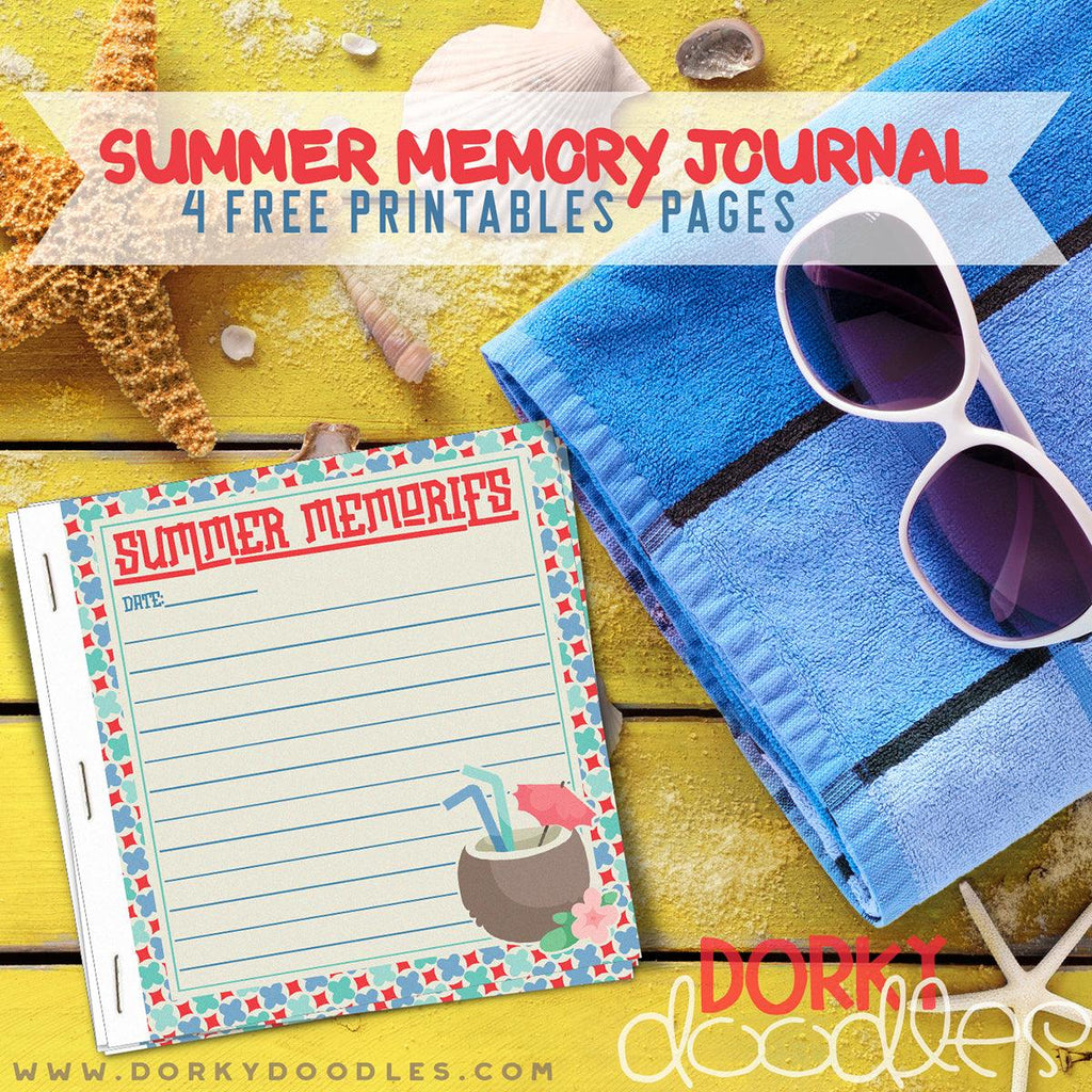 Record Summer Memories- Free Printable
