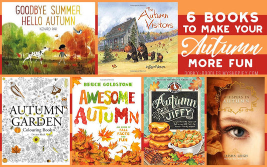 Six Books to Make Your Autumn More Fun - Dorky Doodles