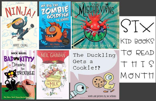 Six Kids Books to Read this Month - Dorky Doodles