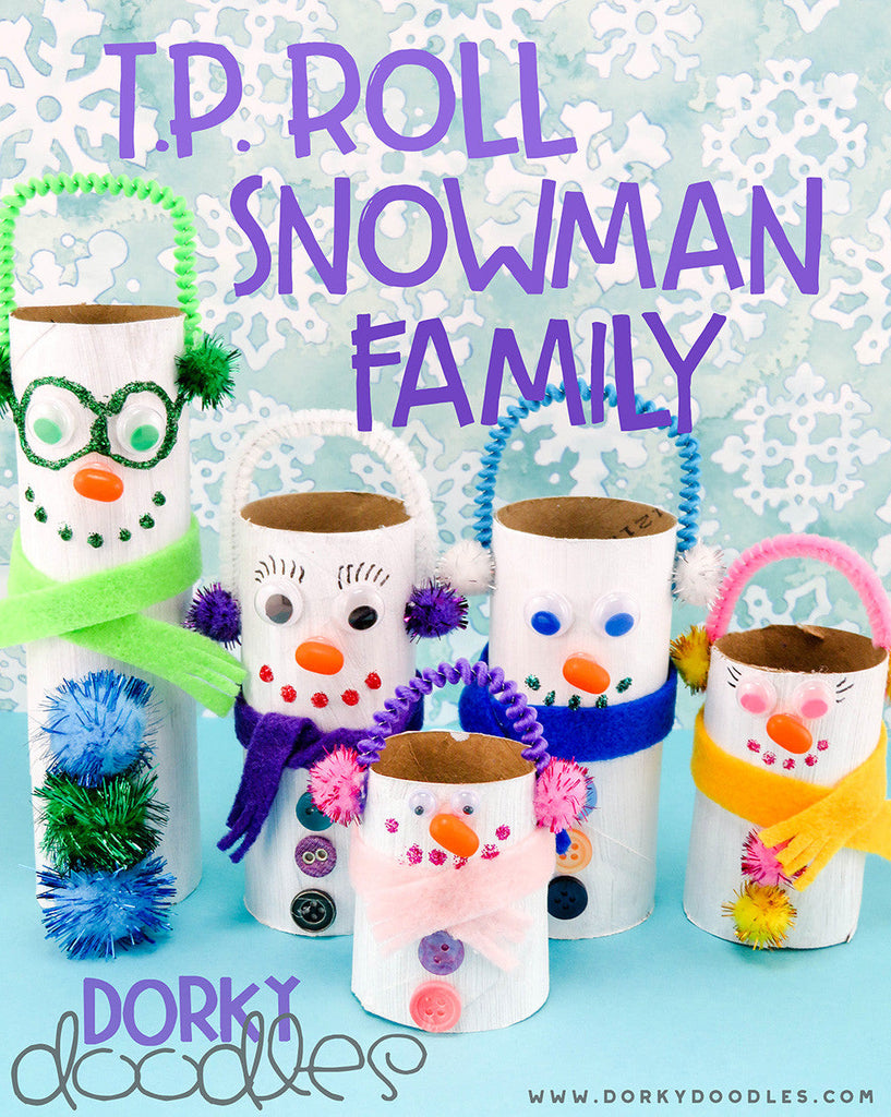 Snowman Family Craft