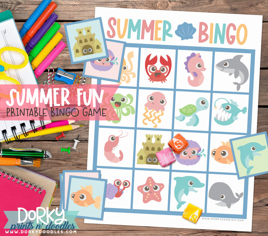 Summer Fun Printable Bingo Game!