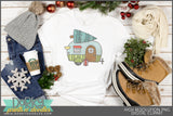 Christmas Campers - Hand Drawn Christmas Clipart