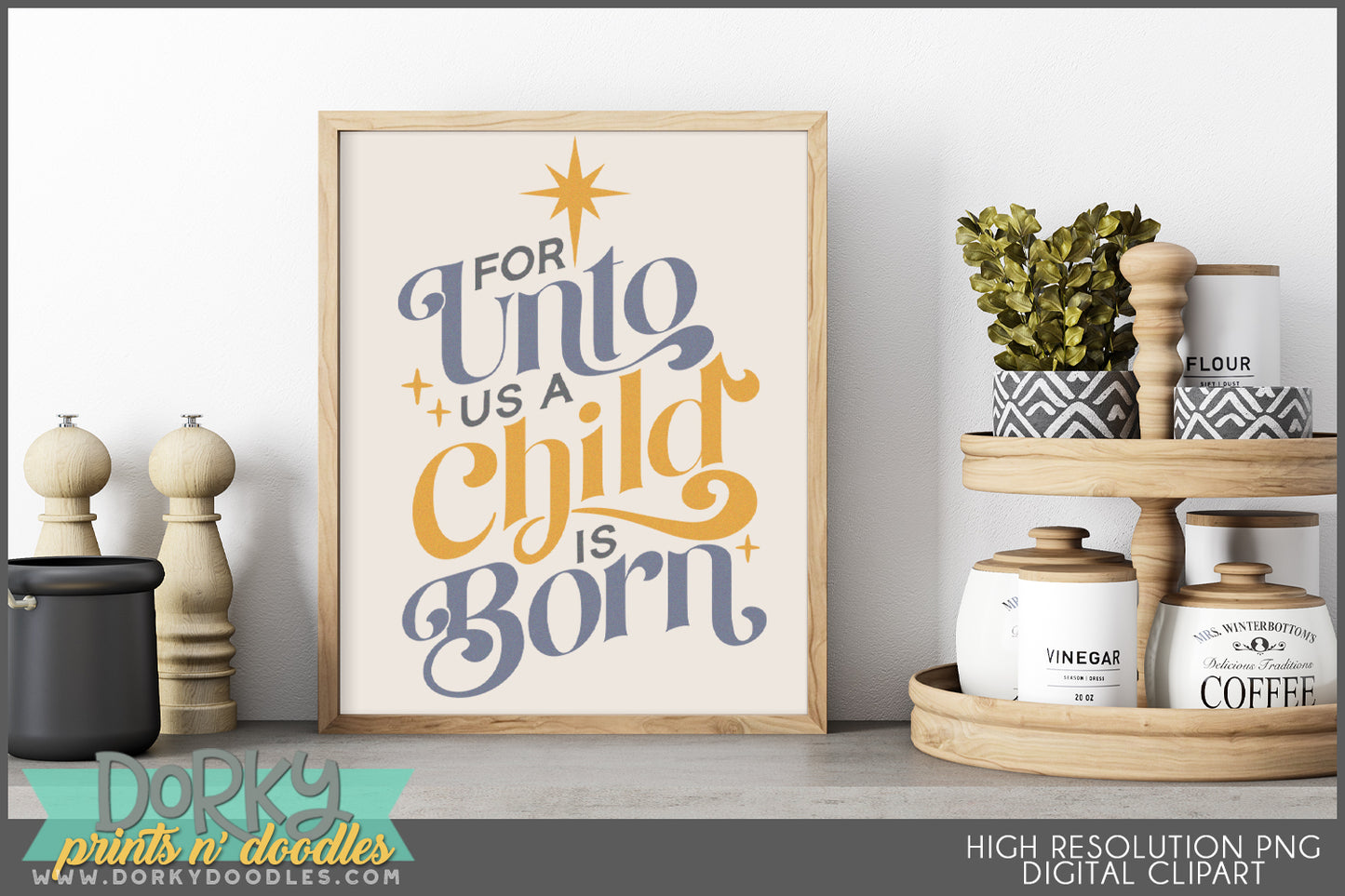 Pretty Nativity Sayings Christmas Clipart