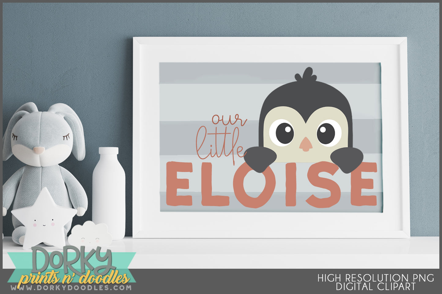 Cute Peeking Animals Clipart