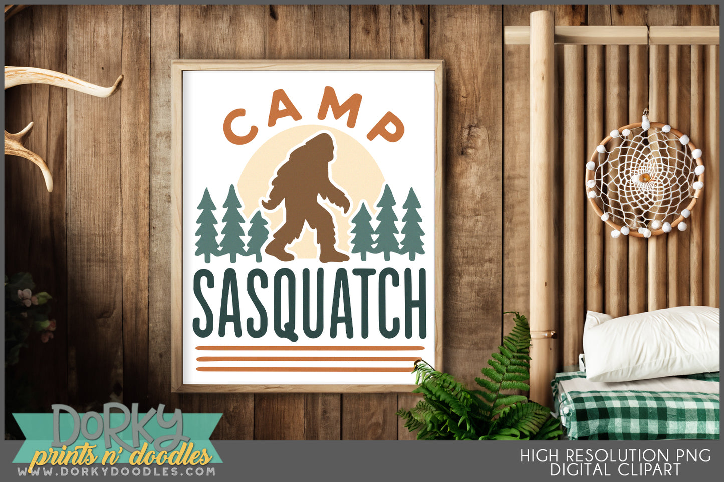 Camping Clipart Mega Bundle