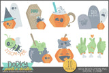 Cute and Silly Halloween Clipart - Dorky Doodles