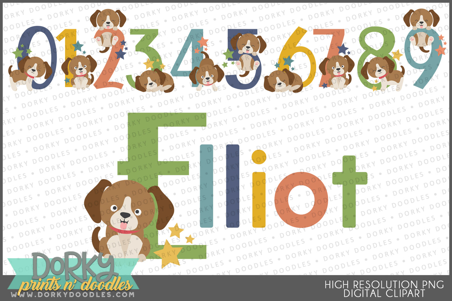 Animal Alphabet Clipart Mega Bundle