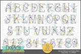 Elegant Dragonfly Alphabet Clipart - Dorky Doodles