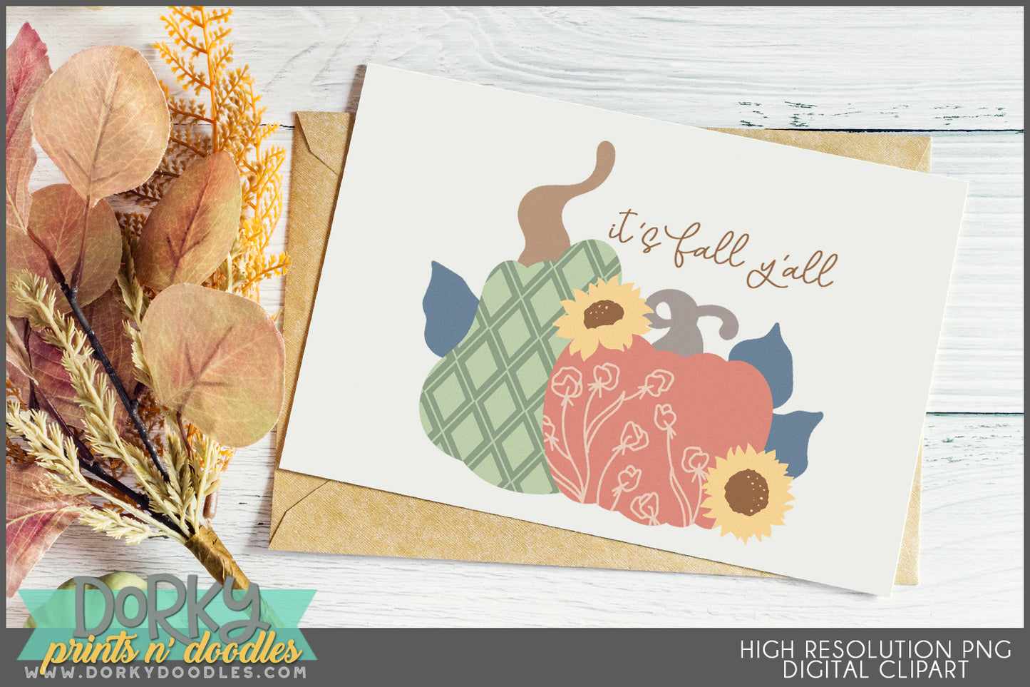 Thoughtful Fall Clipart Bundle