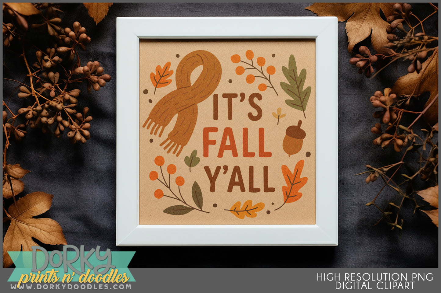 Fun Sayings for Fall and Thanksgiving Clipart