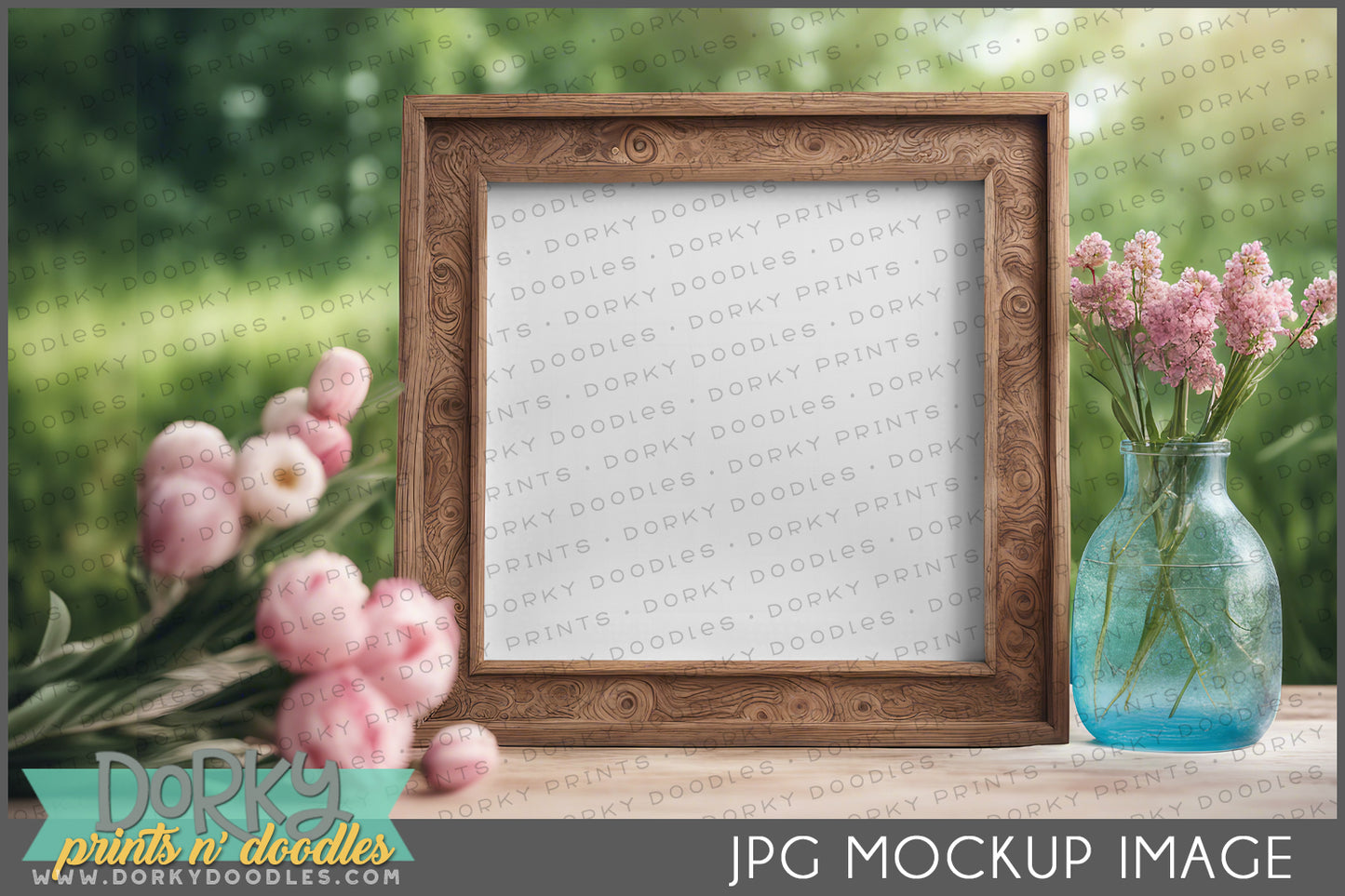 Spring Frame Mockup Image