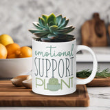 Nurturing Mug Planter: Your 'Emotional Support Plant' Companion - Dorky Doodles