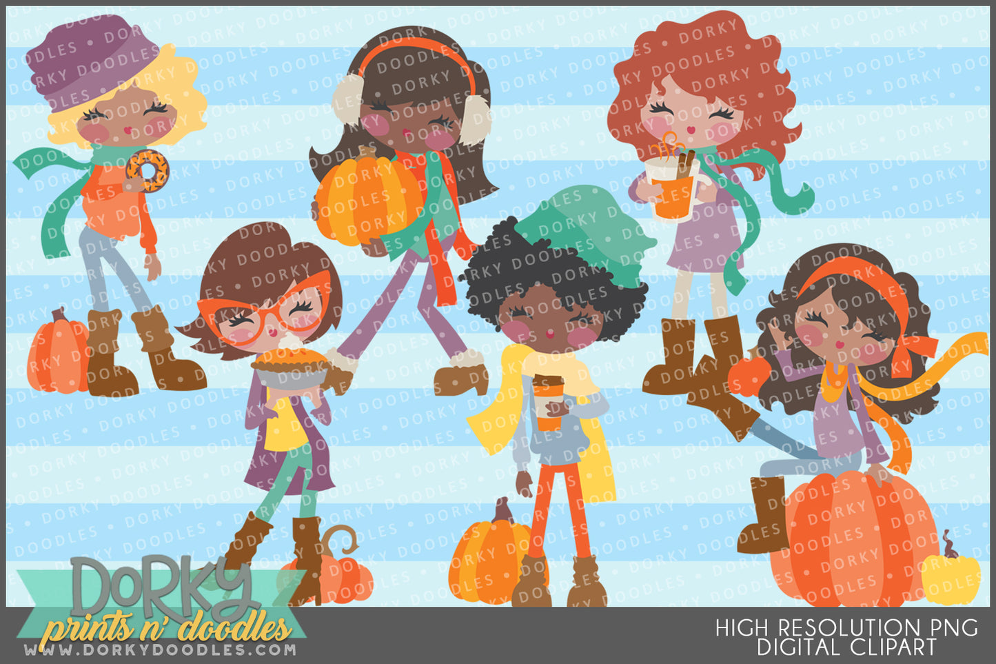 Fall Fun Clipart Bundle