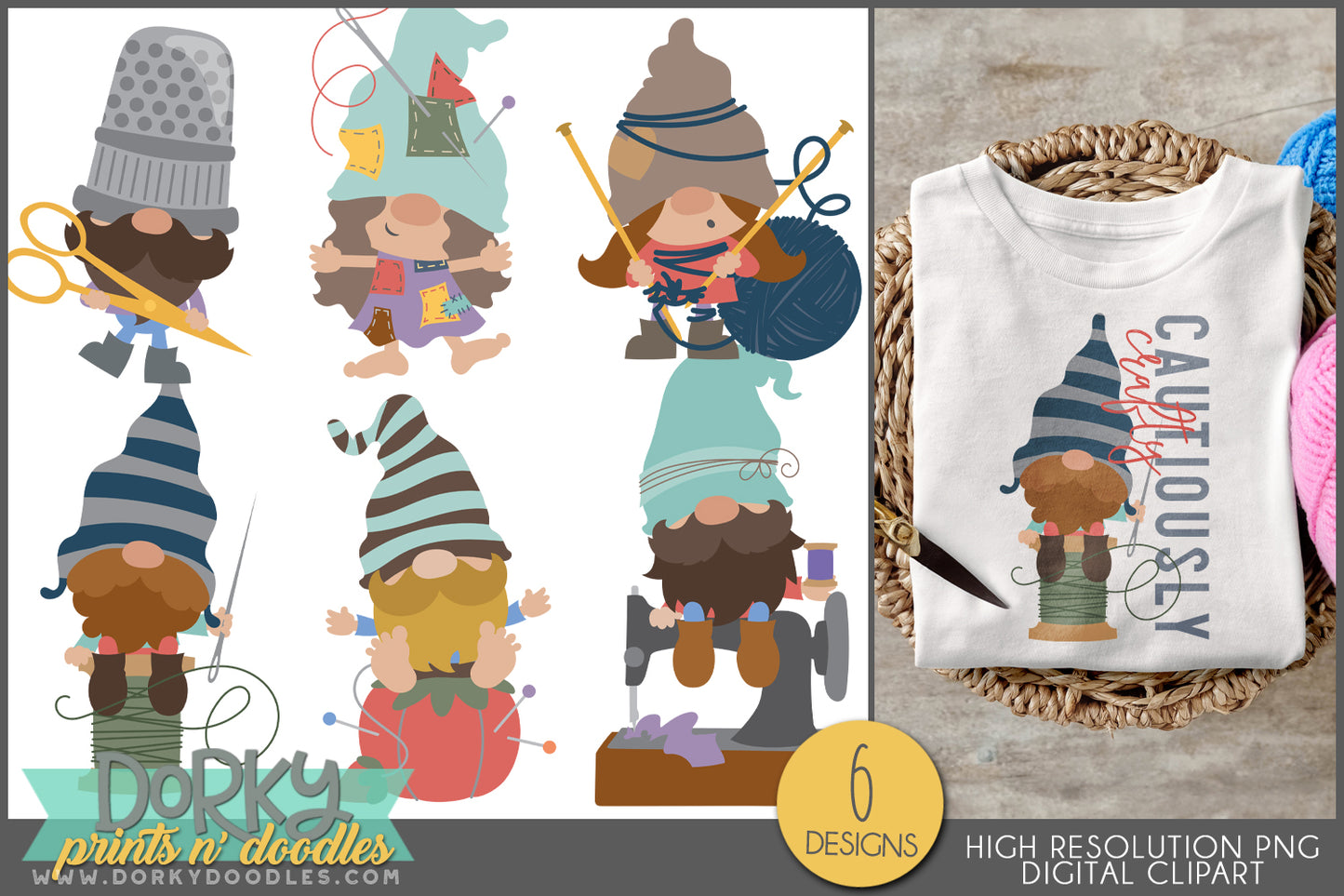 Craft Queen Clipart Bundle