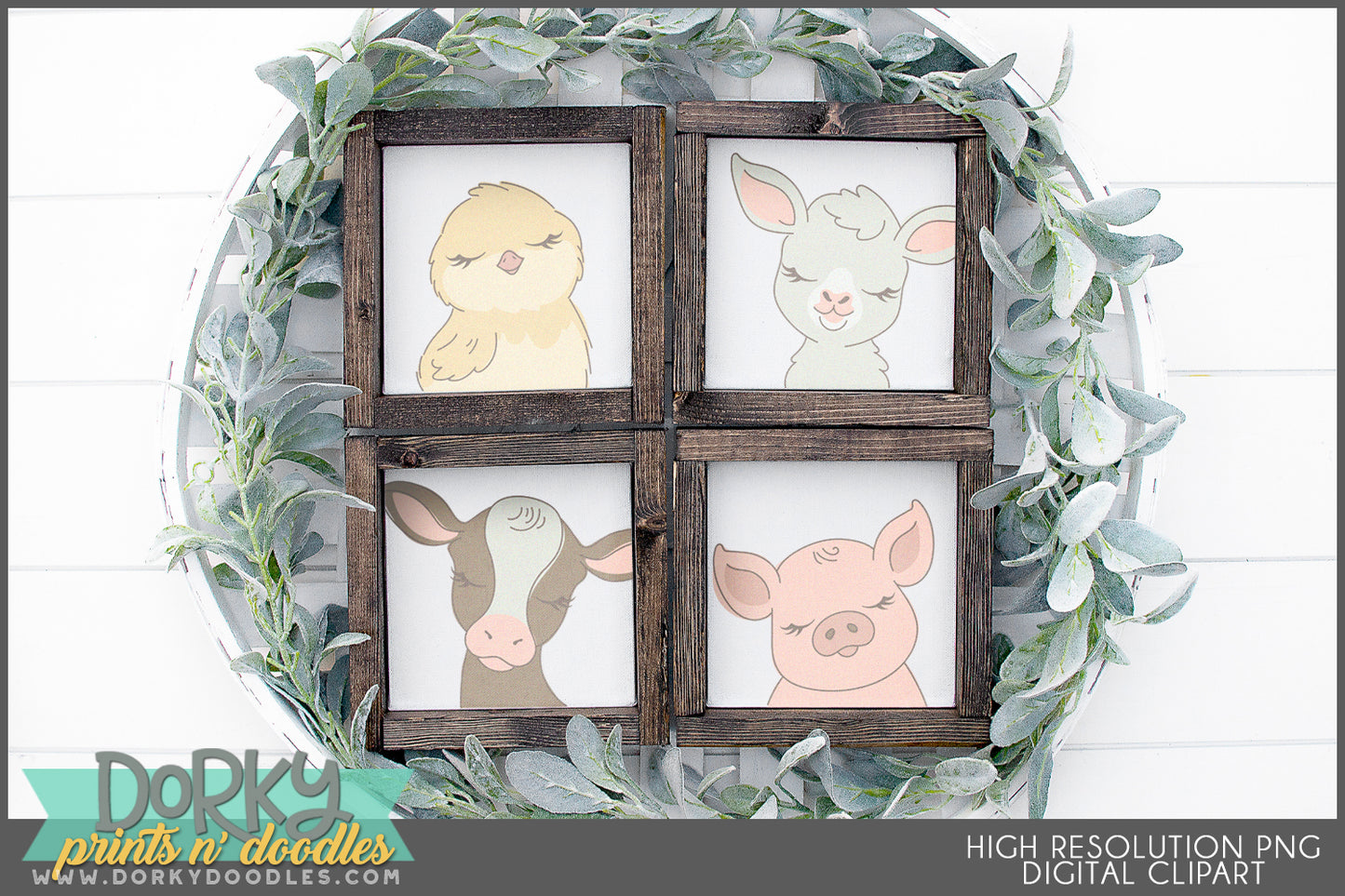 Farm Love Clipart Bundle