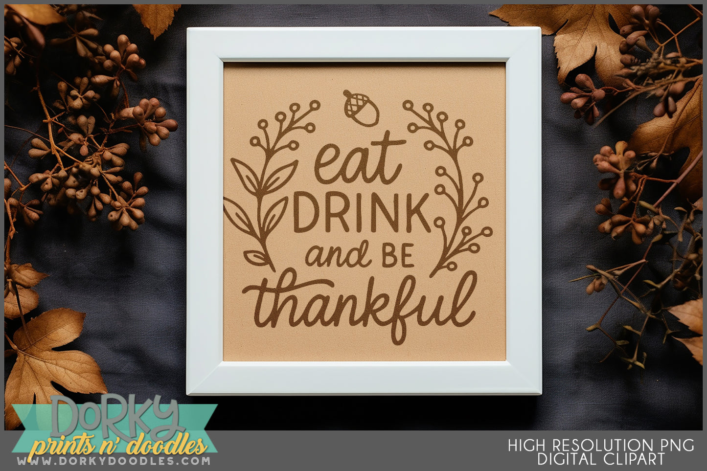 Blessed Grateful Sayings Thanksgiving Clipart