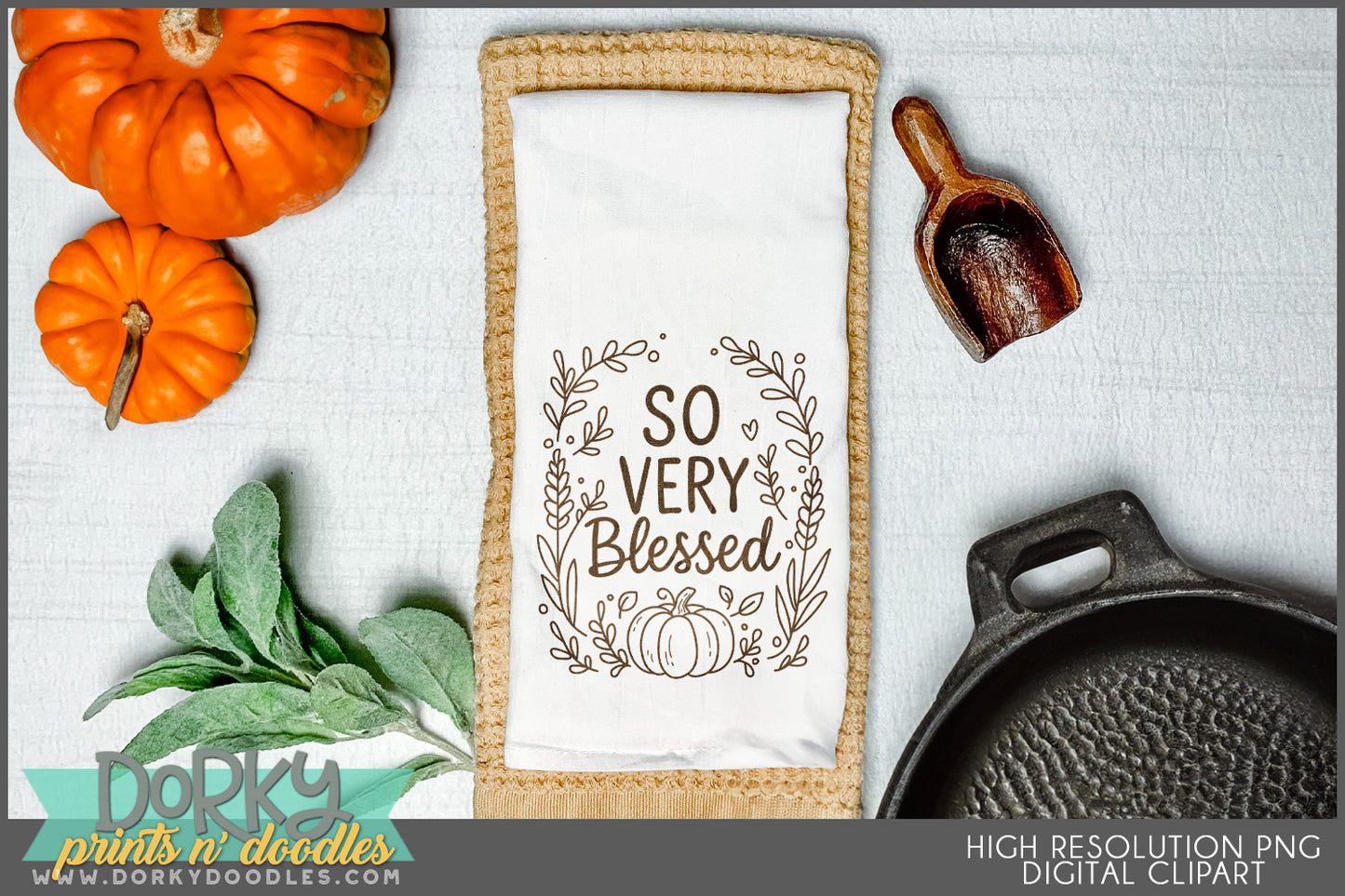 Blessed Grateful Sayings Thanksgiving Clipart