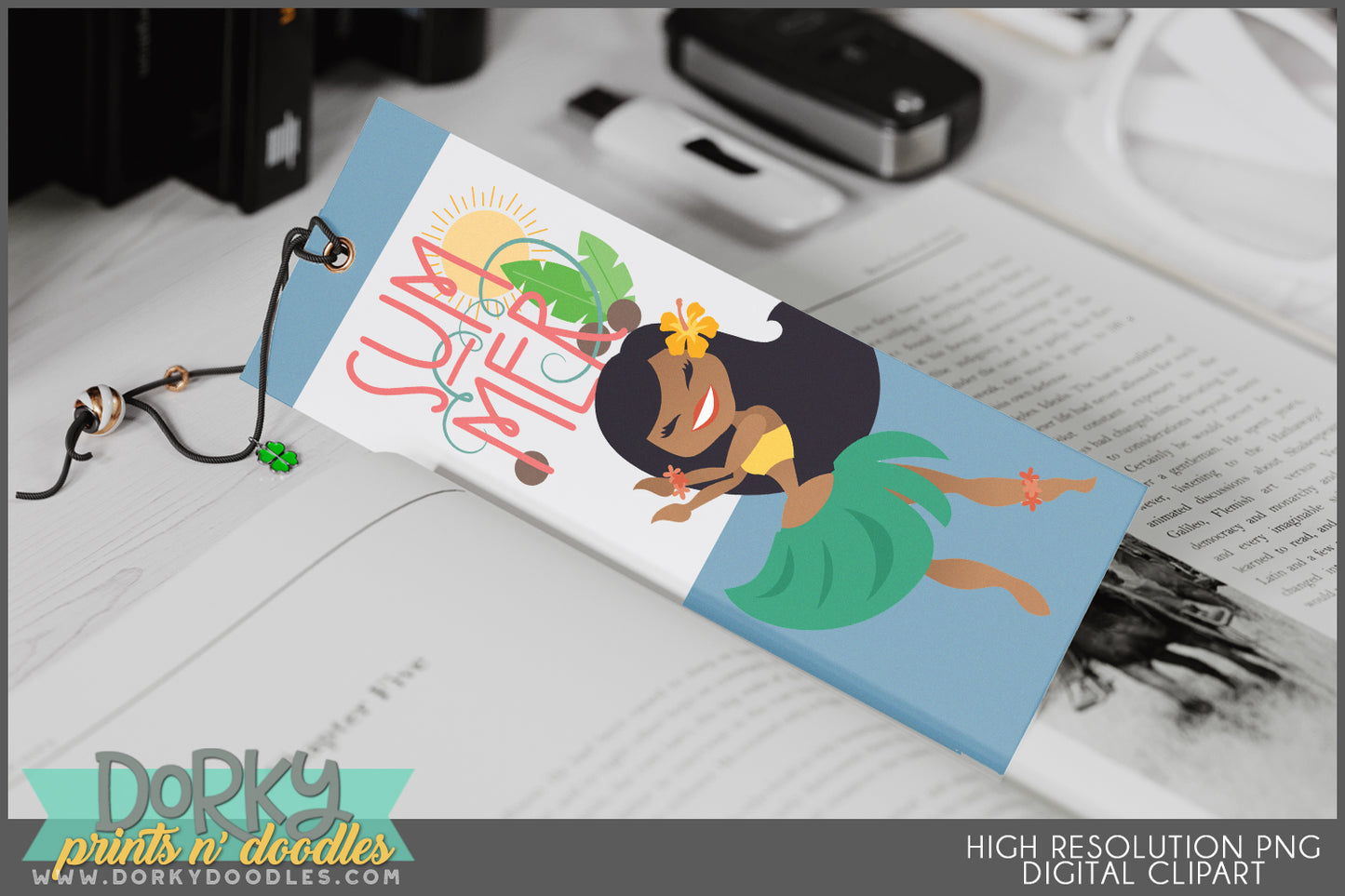 Summer Luau Clipart Bundle