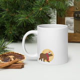 Christmas North Pole Milk and Cookie Co. Mug - Large 20 Ounce White Glossy Mug for the Holiday Season