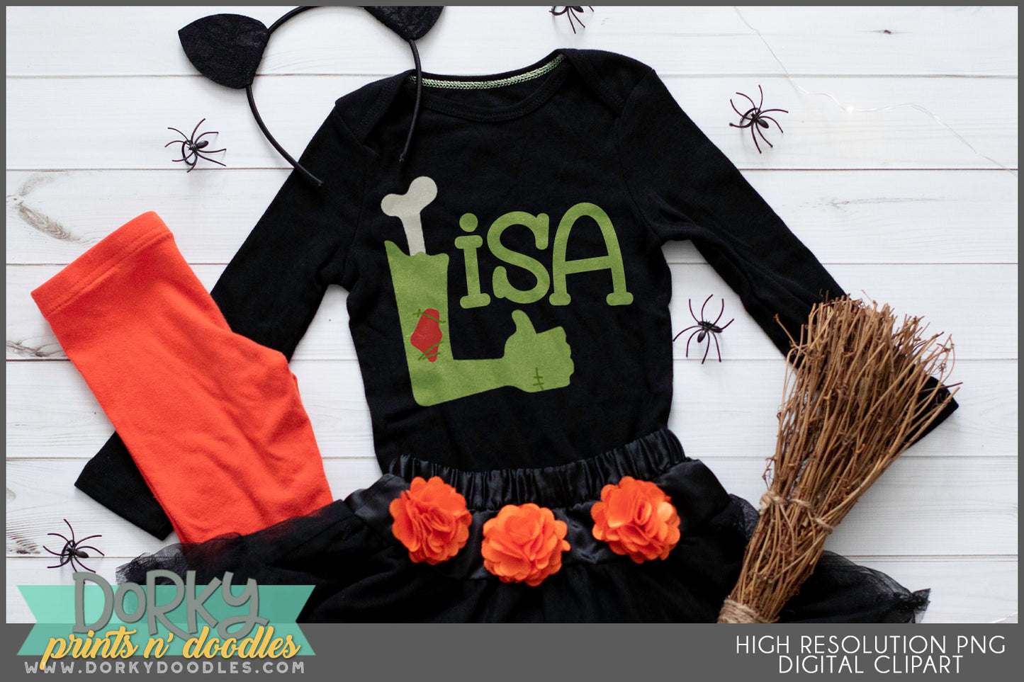 Silly Halloween Clipart Bundle