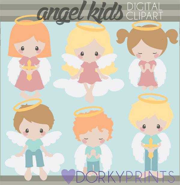 Angel Kid Clipart