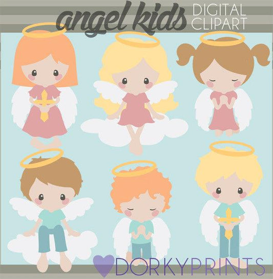 Angel Kid Clipart