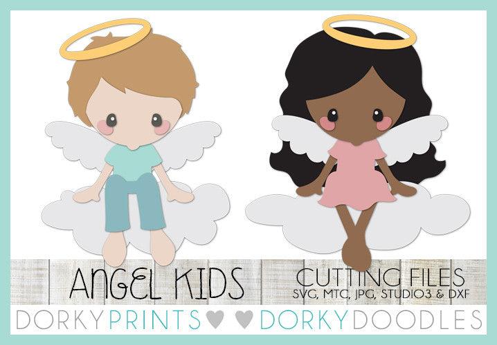 Angel SVG Cuttable Files