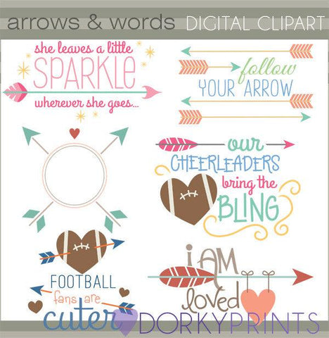 Arrow Quotes Clipart