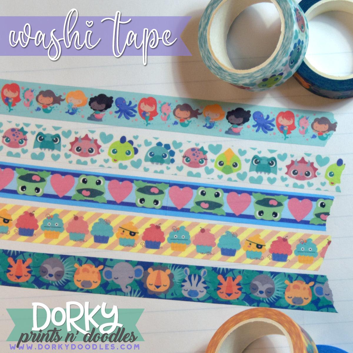 Baby Jungle Animal Washi Tape