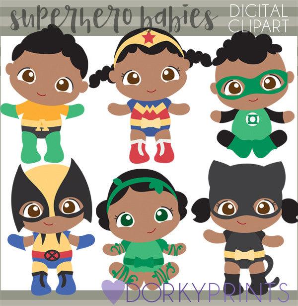 Baby Super Hero Clipart