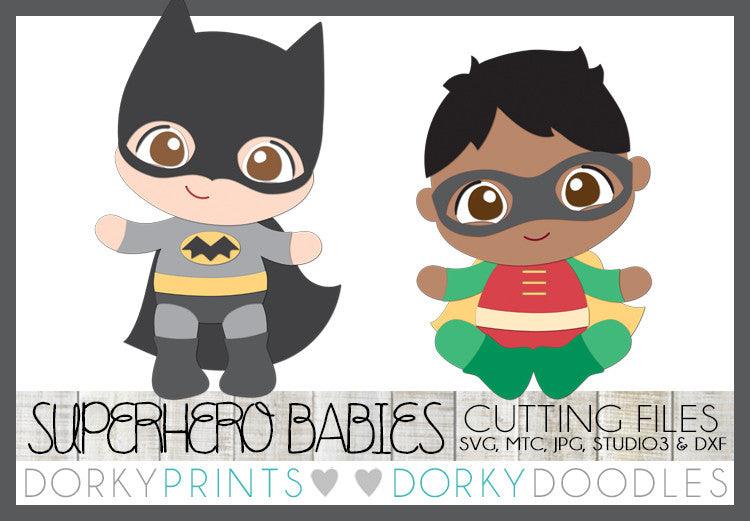 Baby Superhero Cuttable Files