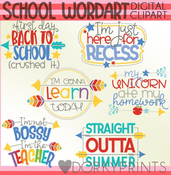 Back to School Clipart