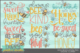 Bee Kind Honeybee Clipart