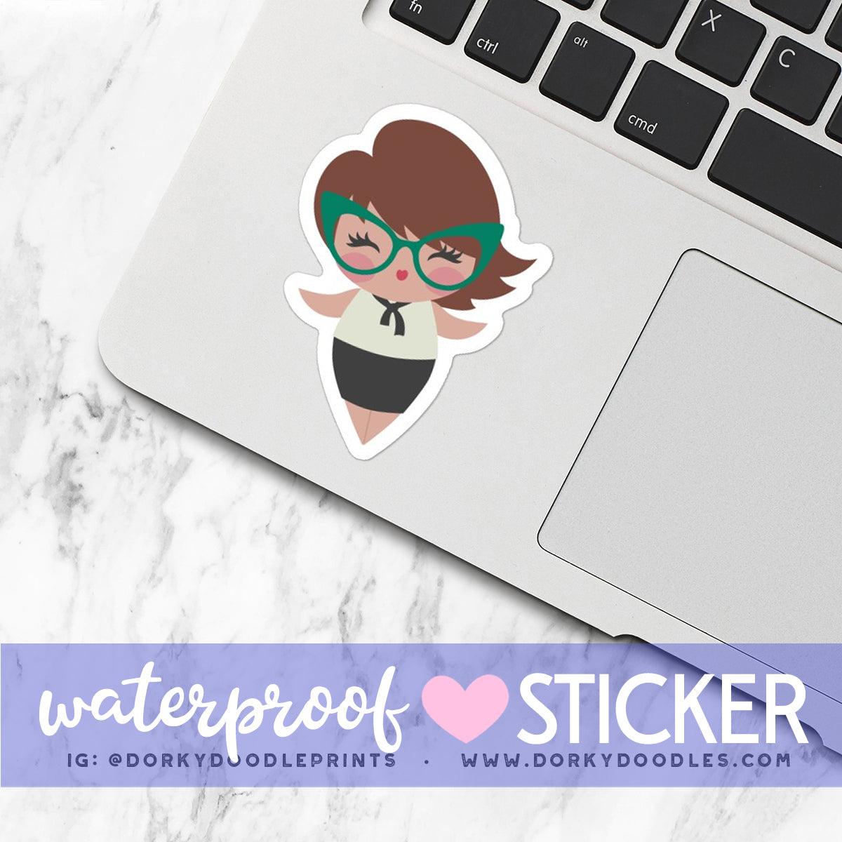 Boss Babe Large Waterproof Sticker