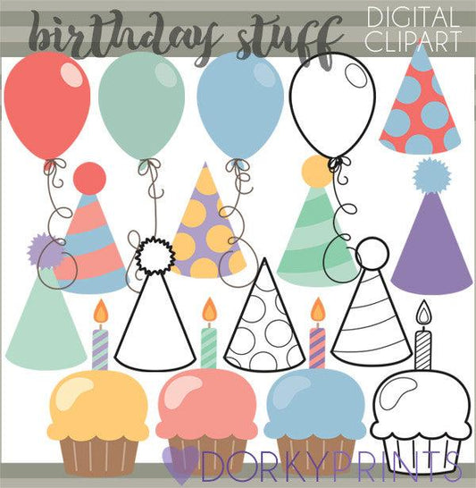 Bundle of Birthday Clipart