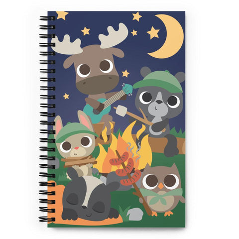 Camping Animals Bujo Notebook