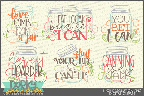 Canning Sayings Clipart