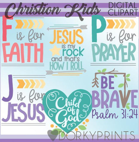 Christian Sayings Clipart