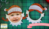 Christmas Elf Frame Cuttable Files