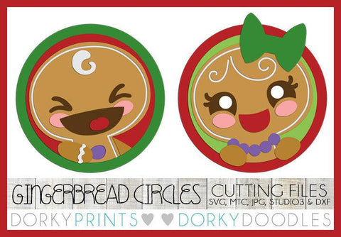 Christmas Gingerbread Cuttable Files