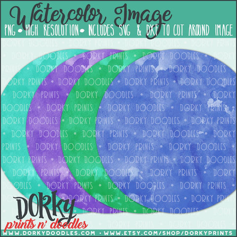 Circle Backgrounds Watercolor PNG