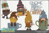 Coffee Gnomes Character Clipart - Dorky Doodles