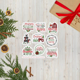Country Christmas Stickers Sheet