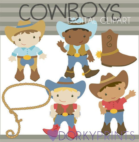 Cowboy Kid Clipart