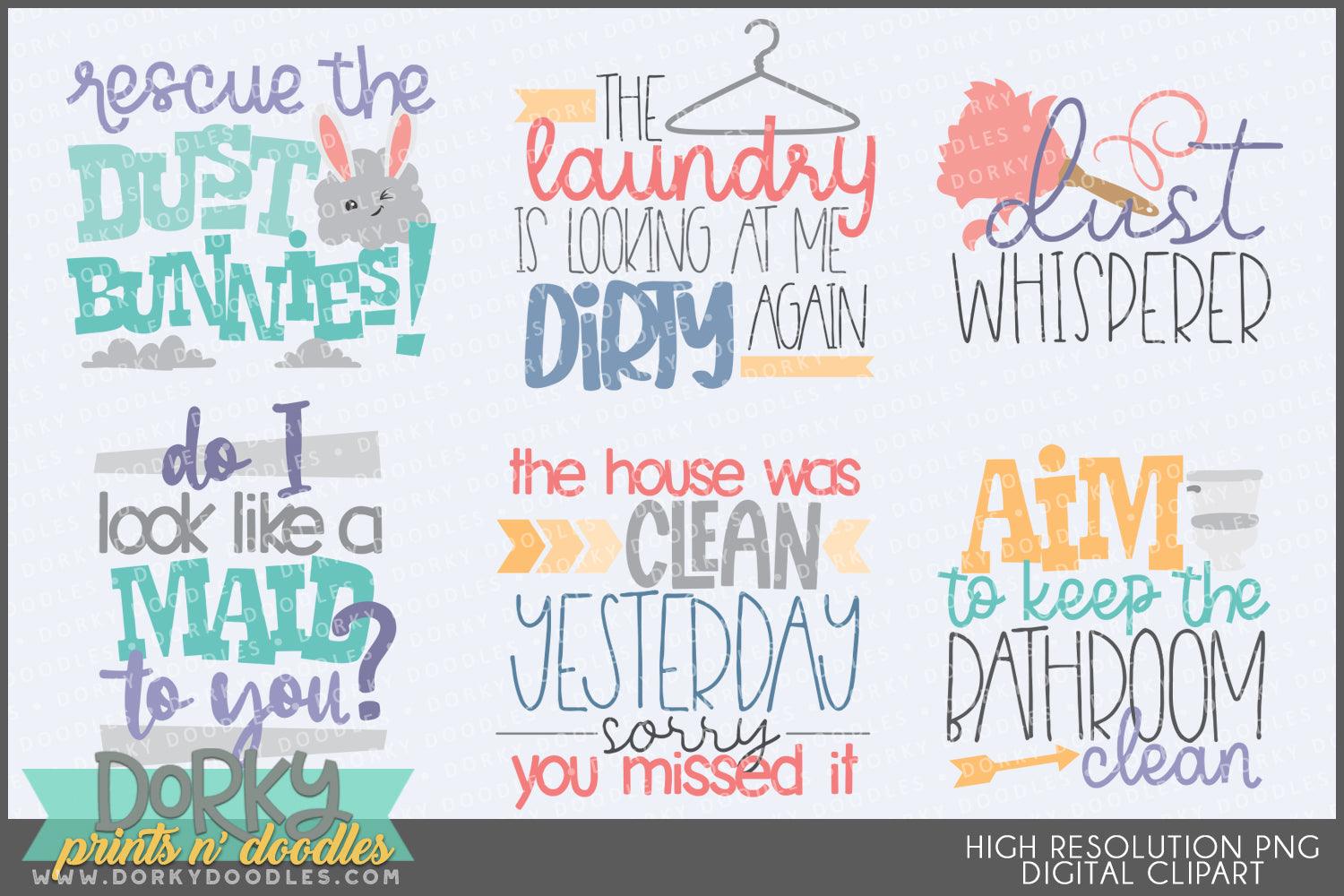 Cute Chore Sign Clipart