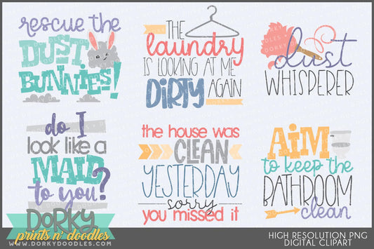 Cute Chore Sign Clipart