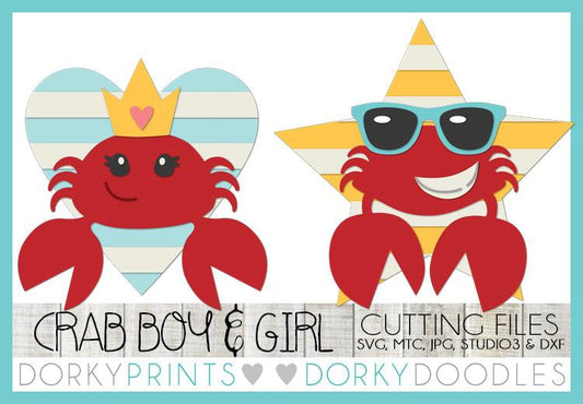 Cute Crab Cuttable Files