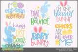 Cute Easter Phrases Spring Clipart