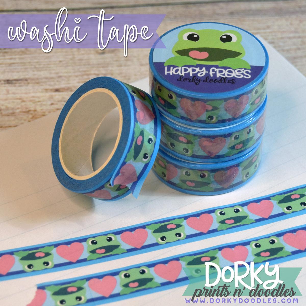 Cute Froggy Washi Tape